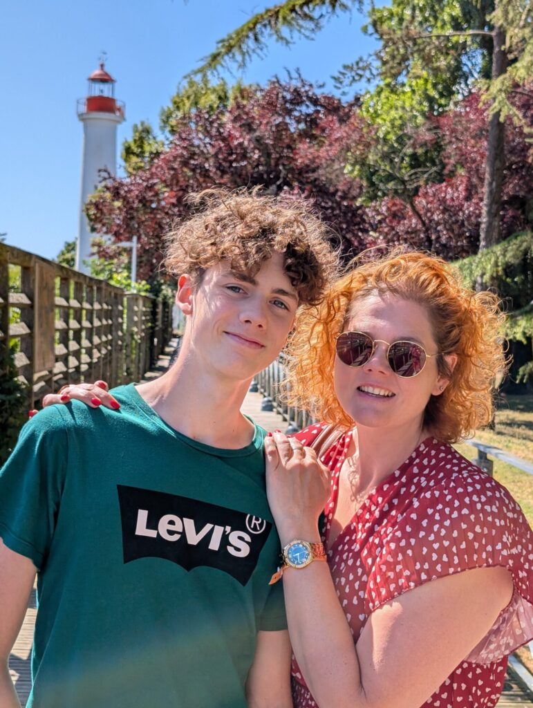 Au pied de la citadelle de Château d'Oléron