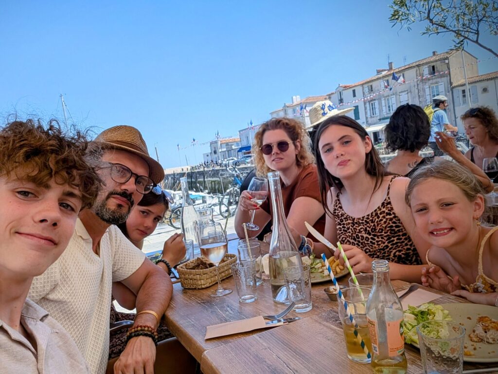 vacances en Charente - sur le marché de La Flotte-en-Ré