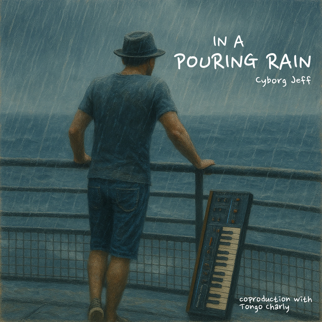 Cyborg Jeff - In a pouring rain, 2025