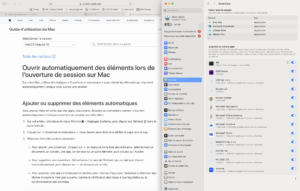Désactiver les applications au démarrage du MAC Désactiver les applications au démarrage du MAC