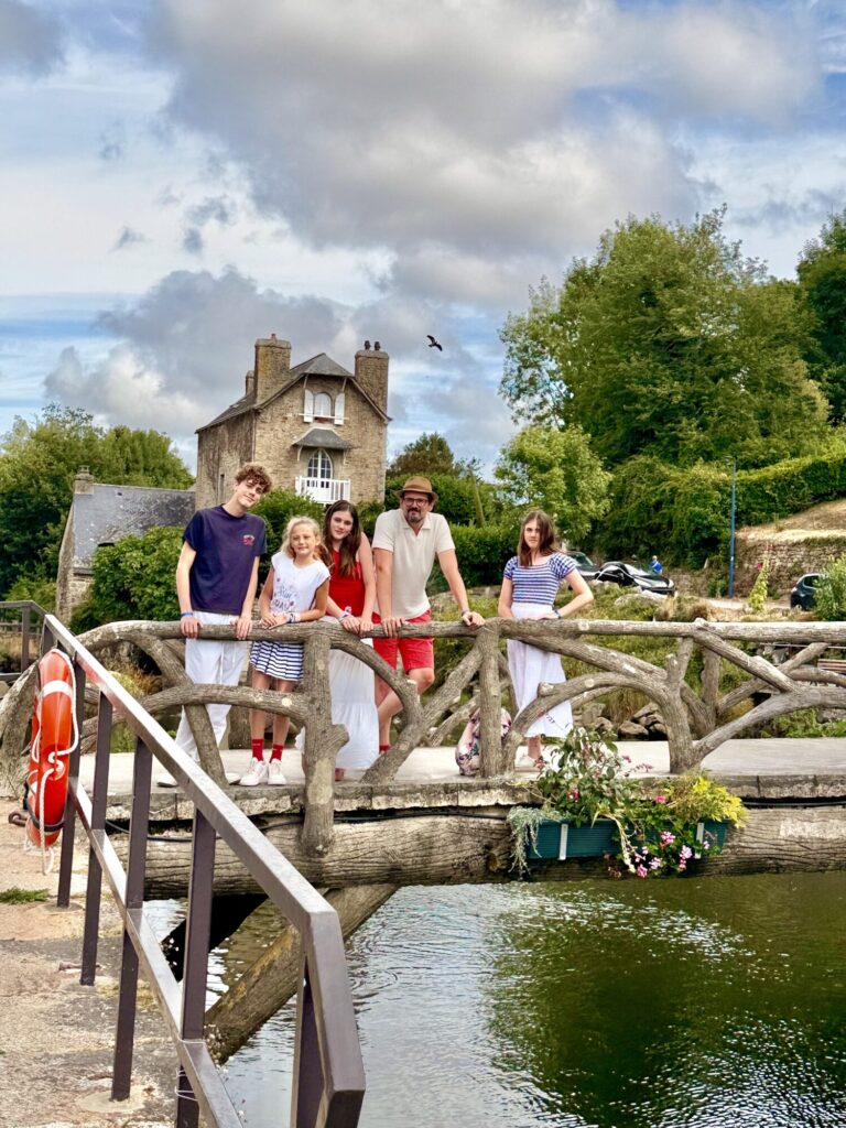 En famille à Pont-Aven