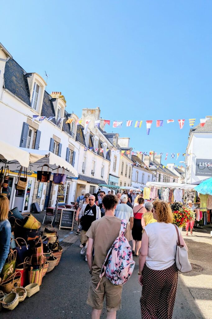 Sur le marché Guilvinec