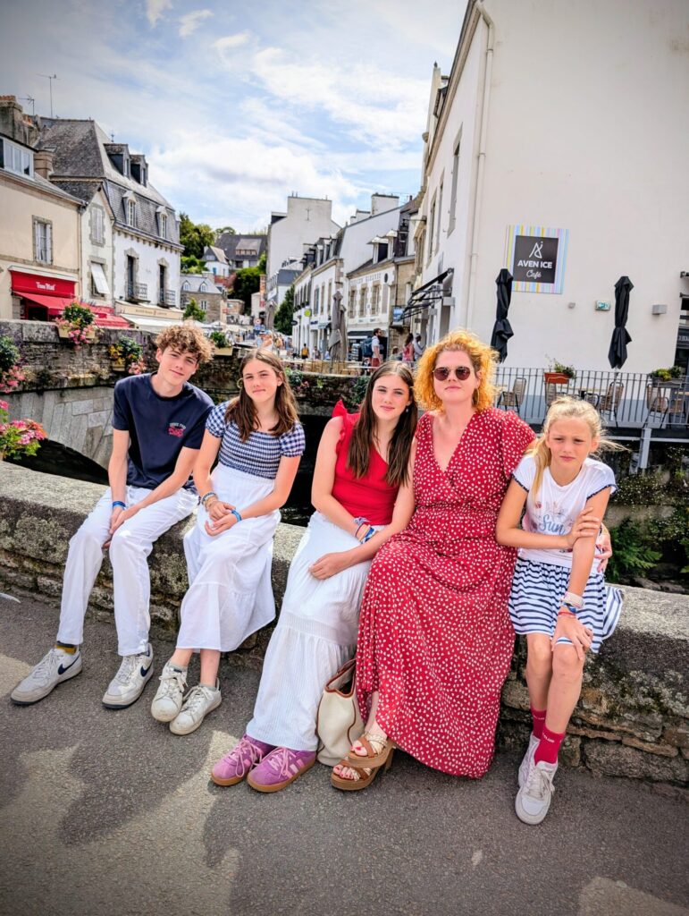 En famille à Pont-Aven