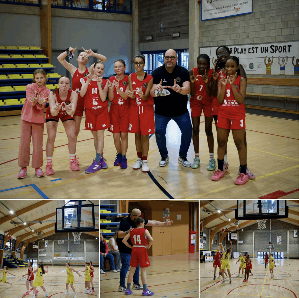 Match de Coupe provinciale U16 ce weekend pour toi, Alice Martin. Ça joue, vite, nerveux, musclé. Tu rejoignais une équipe de championnes, un coach exigeant, un cocktail qui aura de quoi te faire progresser encore dans ce sport que tu aimes tant. Bravo les filles pour cette victoire qui vous qualifie pour la suite. Ma grande tu n'as pas démérité sur le terrain. Les ouvertures étaient peu nombreuses. Au moins étais-tu moins stressée que ce que, moi, je ne l'étais...