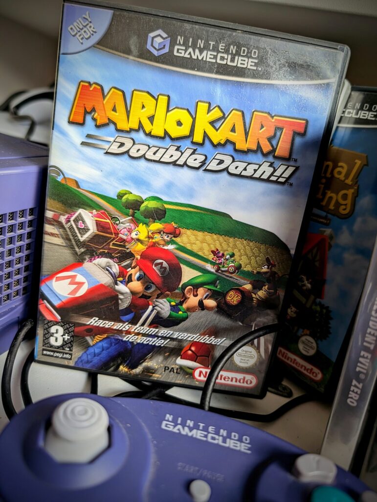 Les filles découvrent Mario Kart Double Dash sur la GameCube