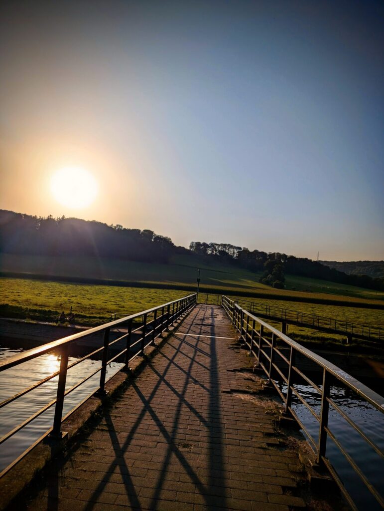 Running - Boucles de l'Ourthe - Le pont de Fechereux