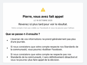 Or not to be… Ce jour où Facebook a suspendu mon compte. Or not to be… Ce jour où Facebook a suspendu mon compte.