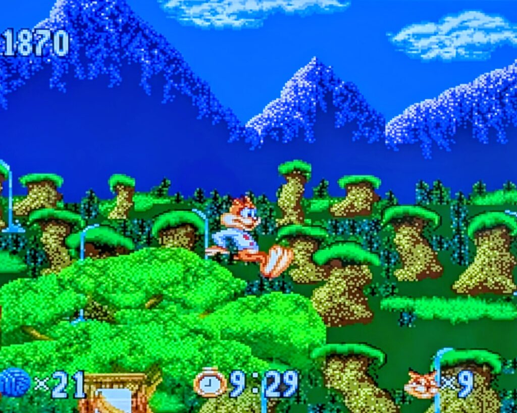 Bubsy in: Claws Encounters of the Furred Kind - SNES (Accolade, 1993)