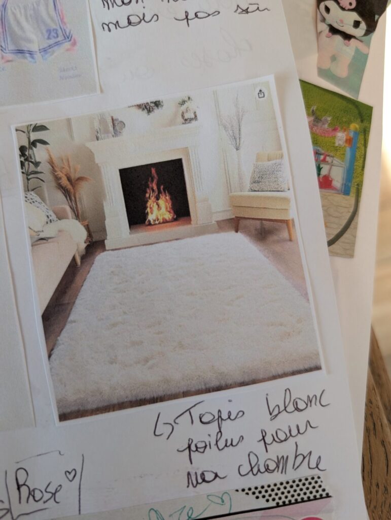 Un tapis pour la chambre d'Alice