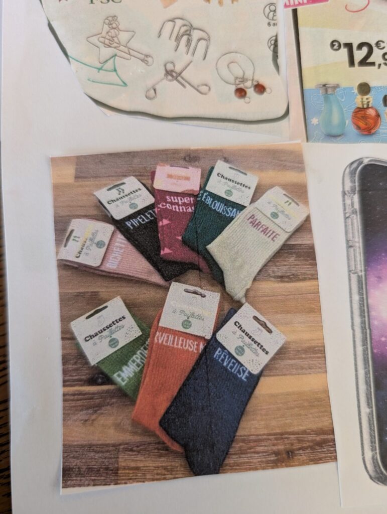 Des chaussettes de Basket évidemment