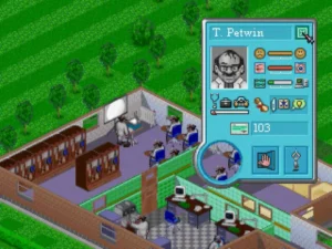 Theme Hospital - PS1/PS3 (Bullfrog, 1998) -- source : IGDB.com