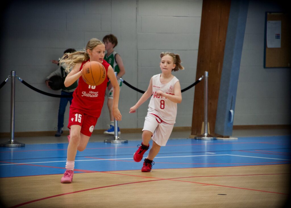 Tournoi de Basket. Rose à 9 ans et demi. Mai 2025