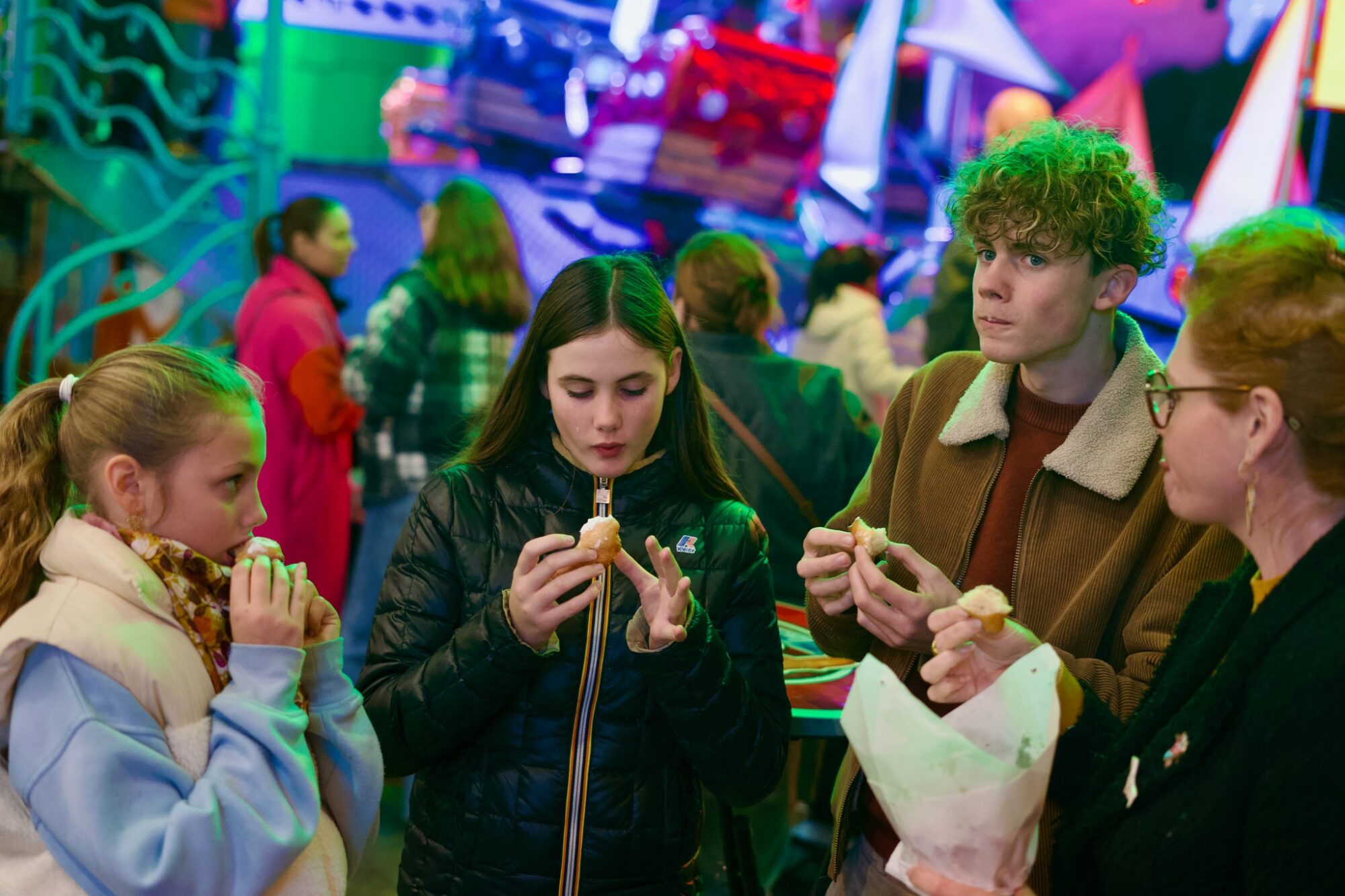 Que de monde, que de monde... Finalement la seule attraction amusante, c'était de prendre Le Tram de Liège ! Mais à 6-1, c'était presque l'attraction la plus chère