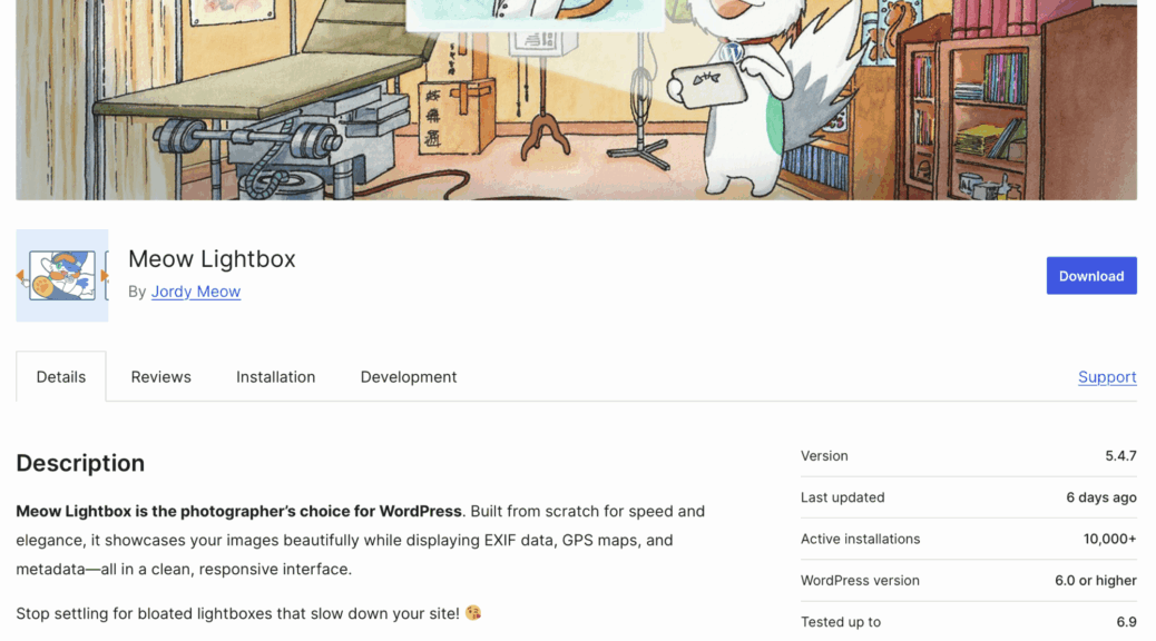 Meow Lightbox 5.4.7