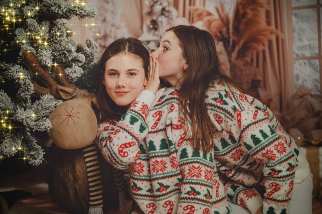 Les Martins en mode Noël au studio - ©Petite Snorkys Photography, 2025