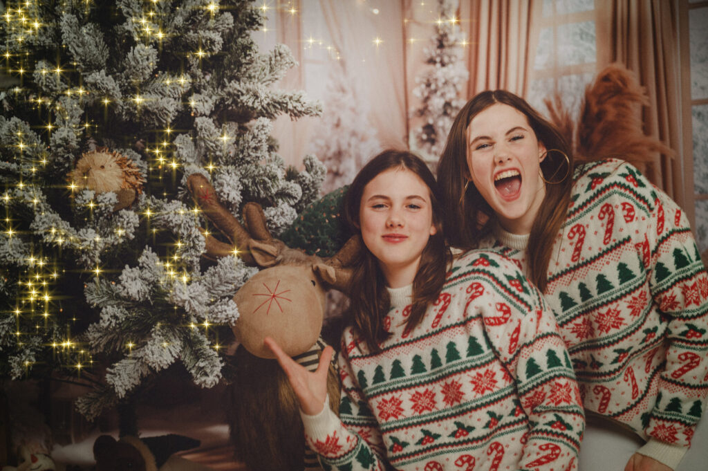 Les Martins en mode Noël au studio - ©Petite Snorkys Photography, 2025