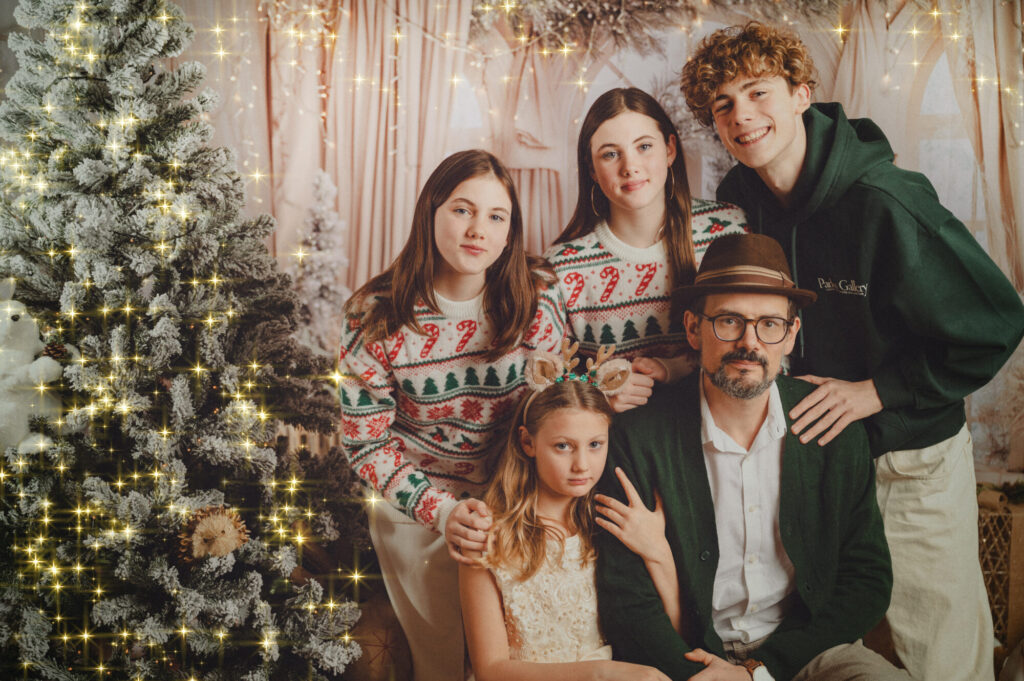 Les Martins en mode Noël au studio - ©Petite Snorkys Photography, 2025