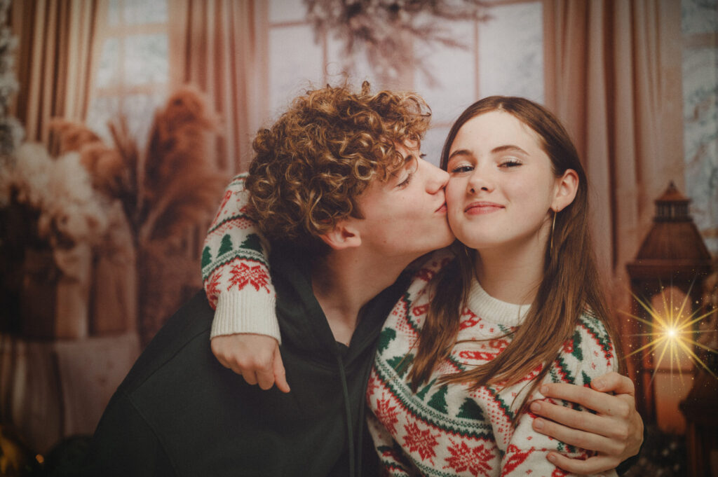 Les Martins en mode Noël au studio - ©Petite Snorkys Photography, 2025