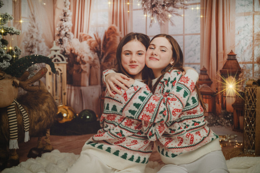 Les Martins en mode Noël au studio - ©Petite Snorkys Photography, 2025