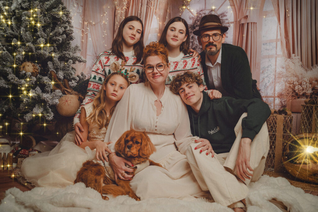 Les Martins en mode Noël au studio - ©Petite Snorkys Photography, 2025