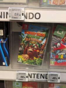 Donkey Kong Returns version HD sur Nintendo Switch