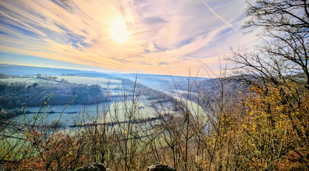 Les boucles de l'Ourthe de puis la Roche aux Faucons, Novembre 2025