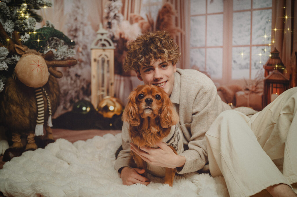 Les Martins en mode Noël au studio - ©Petite Snorkys Photography, 2025