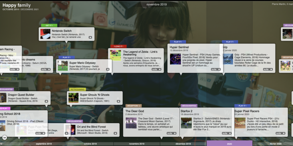 Le début de la génération Switch chez nous, c'était durant l'automne 2019