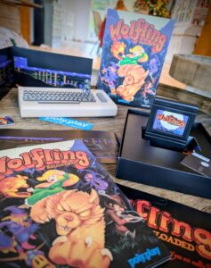Wolfling sur cartouche C64