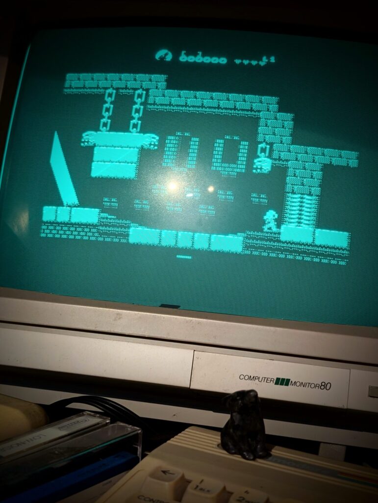 Enfin l'occasion de faire tourner sur mon Commodore 64 le titre Wolfling (Poly.Play - Lazycow)