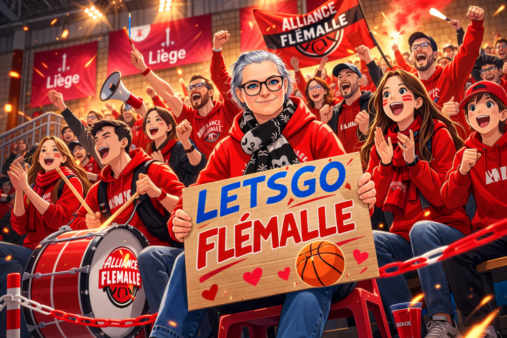 promo finale de coupe U16 - Alliance Flémalle - généré par ChatGPT - ©LMDC 2026