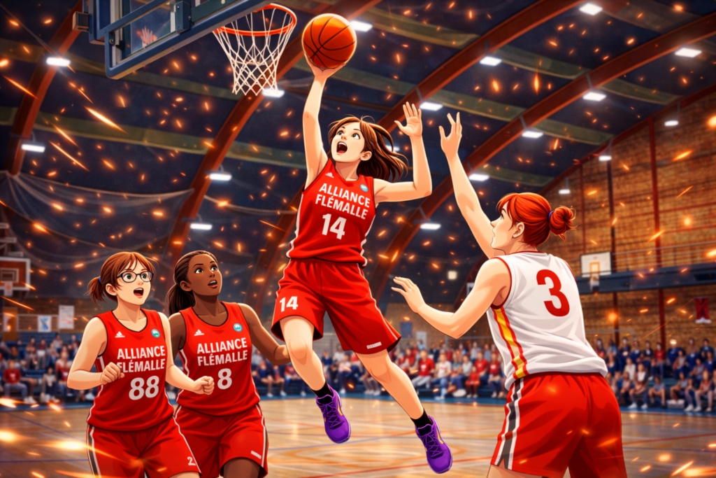 promo finale de coupe U16 - Alliance Flémalle - généré par ChatGPT - ©LMDC 2026
