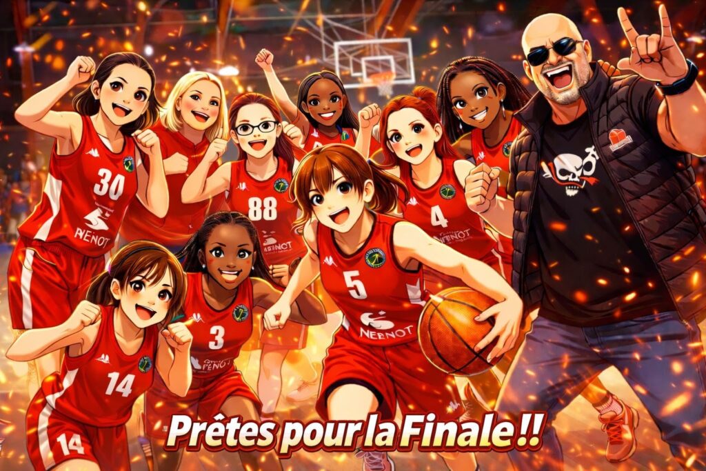 promo demi-finale de coupe U16 - Alliance Flémalle - généré par ChatGPT - ©LMDC 2026
