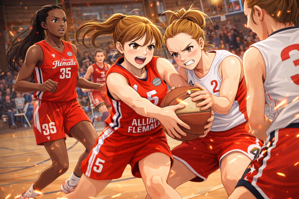 promo finale de coupe U16 - Alliance Flémalle - généré par ChatGPT - ©LMDC 2026