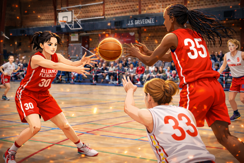 promo finale de coupe U16 - Alliance Flémalle - généré par ChatGPT - ©LMDC 2026