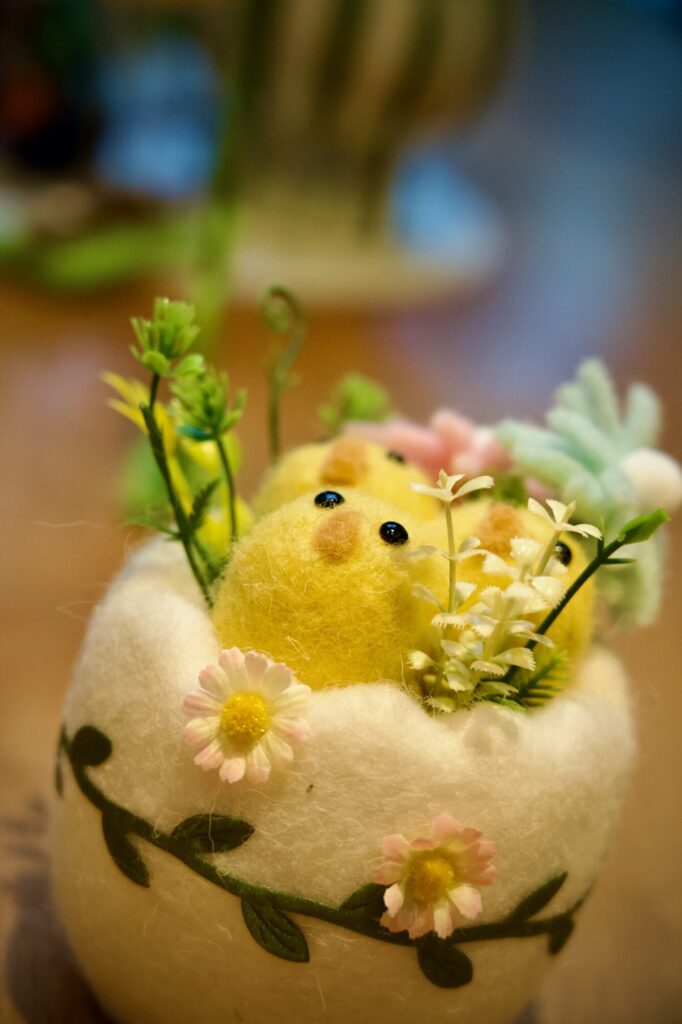Petites surprises de notre matin de Pâques