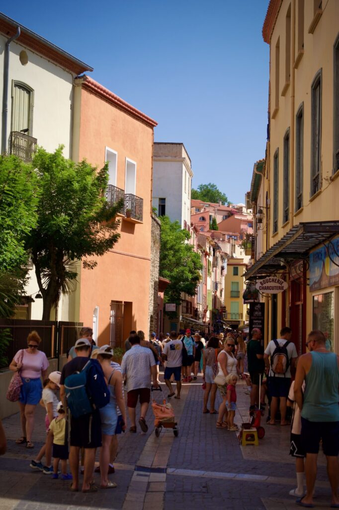 Vacances dans les Pyrénées orientales - Collioure vivante et pressée par son marché matinale - ©LMDC, 2026