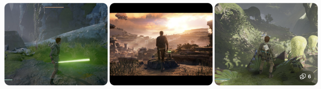 6. Star Wars Jedi — Fallen Order + Survivor