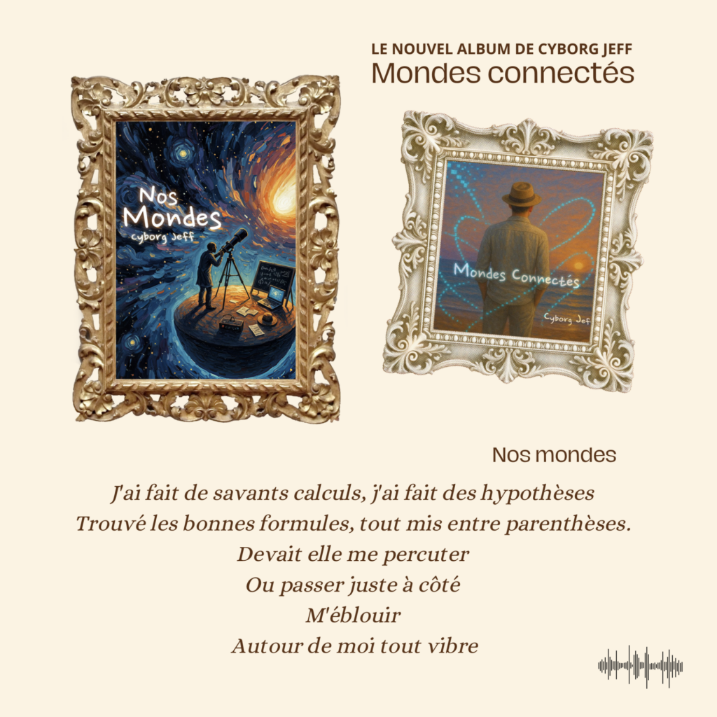 Promo album - Cyborg Jeff - Mondes connectés - Nos mondes