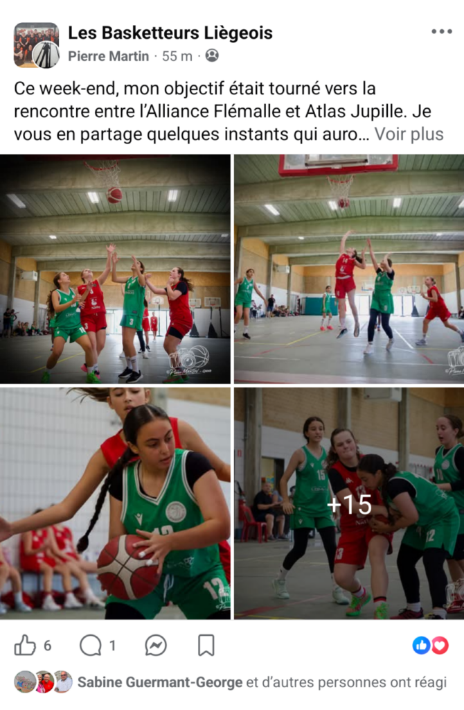 Match Basket U16 Flemalle vs Atlas Jupille